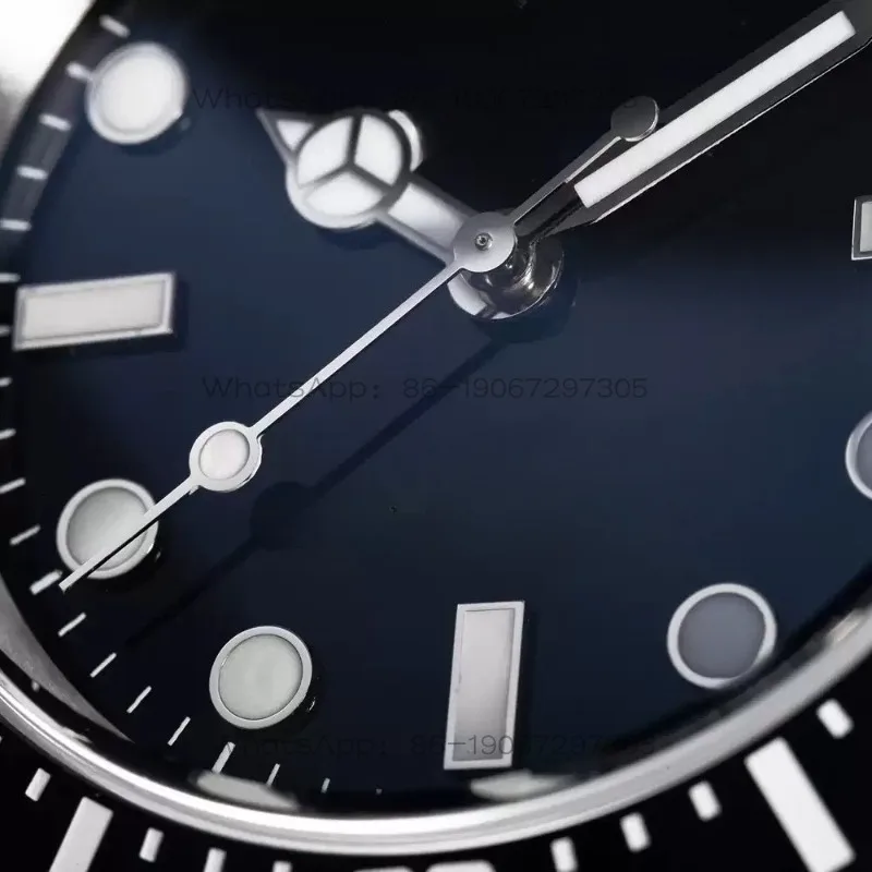 Diving watch titanium with helium discharge valve deep waterproof watch automatic mechanical movement view 4