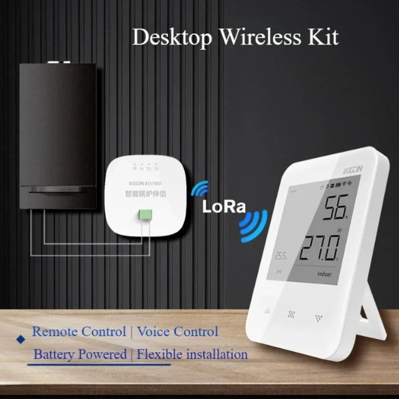 Smart Home Wifi Wireless Thermostat Gas Boiler Water Heating Digital Temperature Controller Alexa Warm Floor Remote Matter