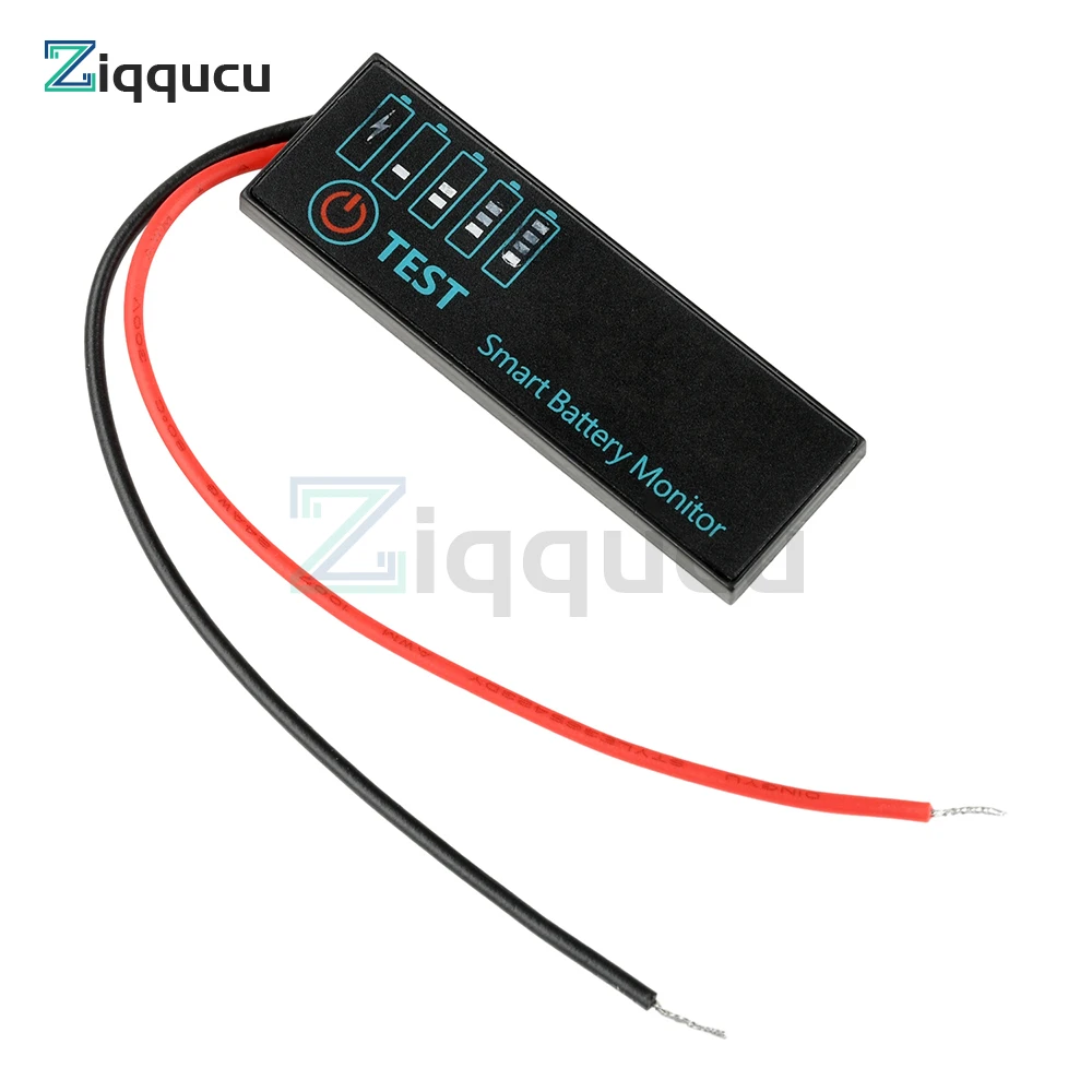 LED Battery Level Indicator 3-14S DC 7-55V for Lipo Lithium Batteries 12V 24V 36V 48V Capacity Board Charge Indicator Panel