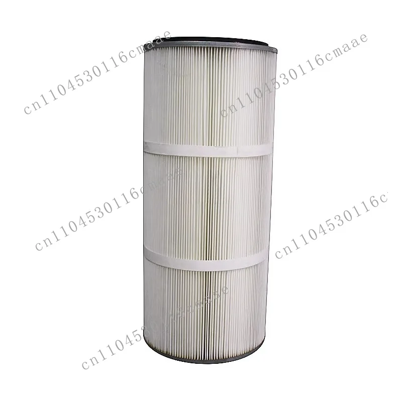 Industrial pleated filter bag top load element/bottom load element