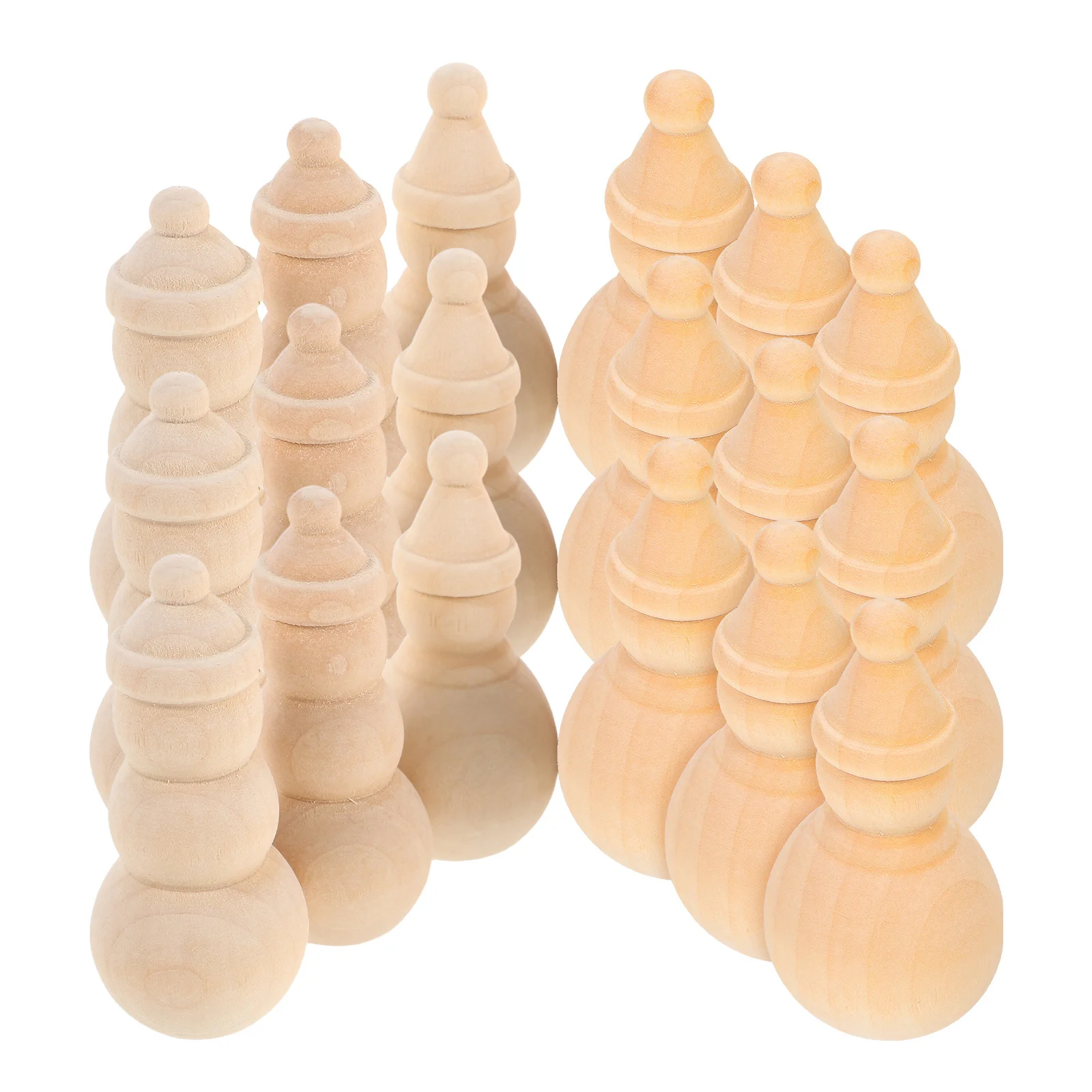 

20Pcs Unpainted Wood Snowman Craft Set Ideal for Holiday Ornament Making Family Bonding Festive DIY Decoration Hanging Tree