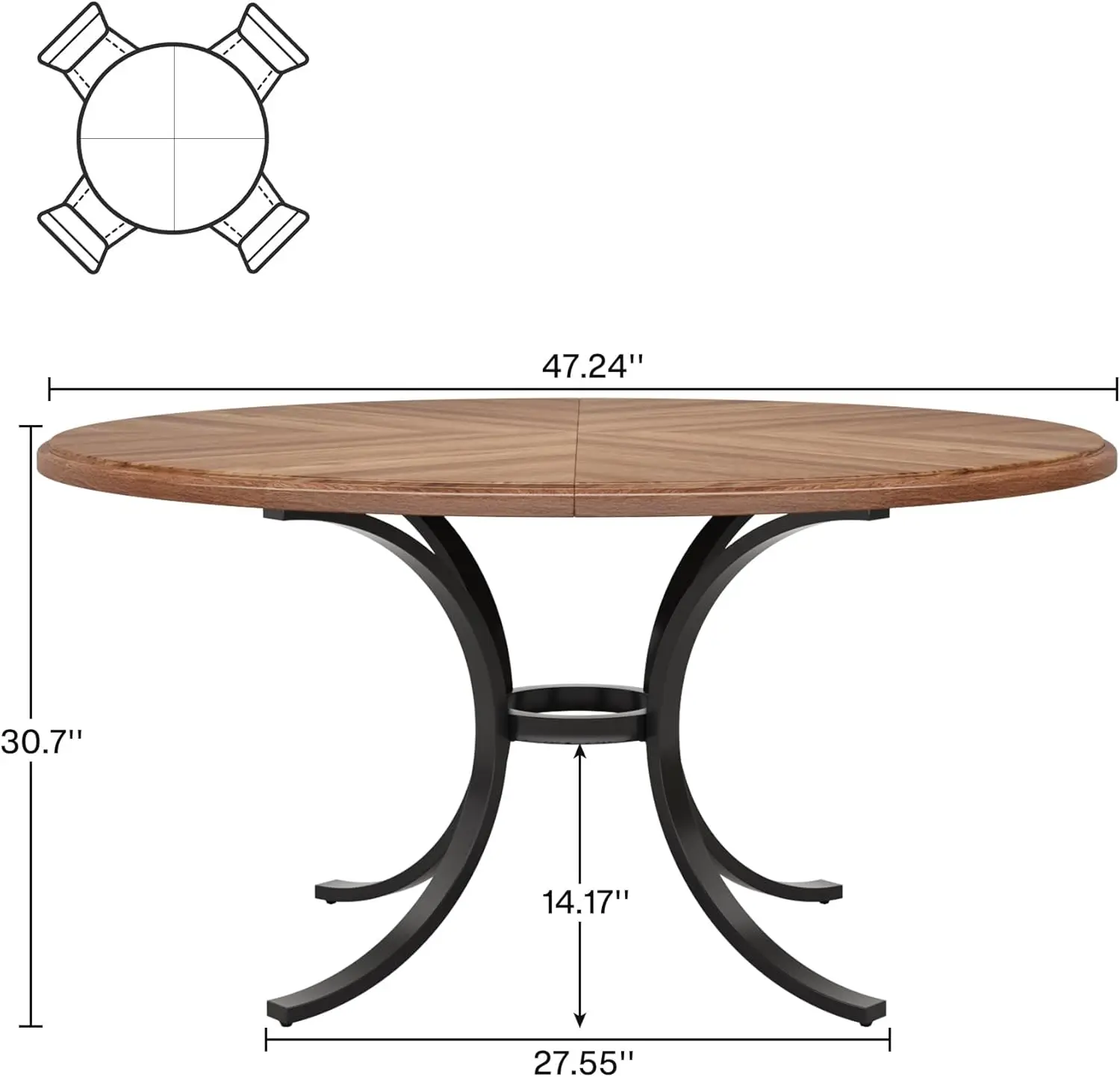 Round Conference Table, 47