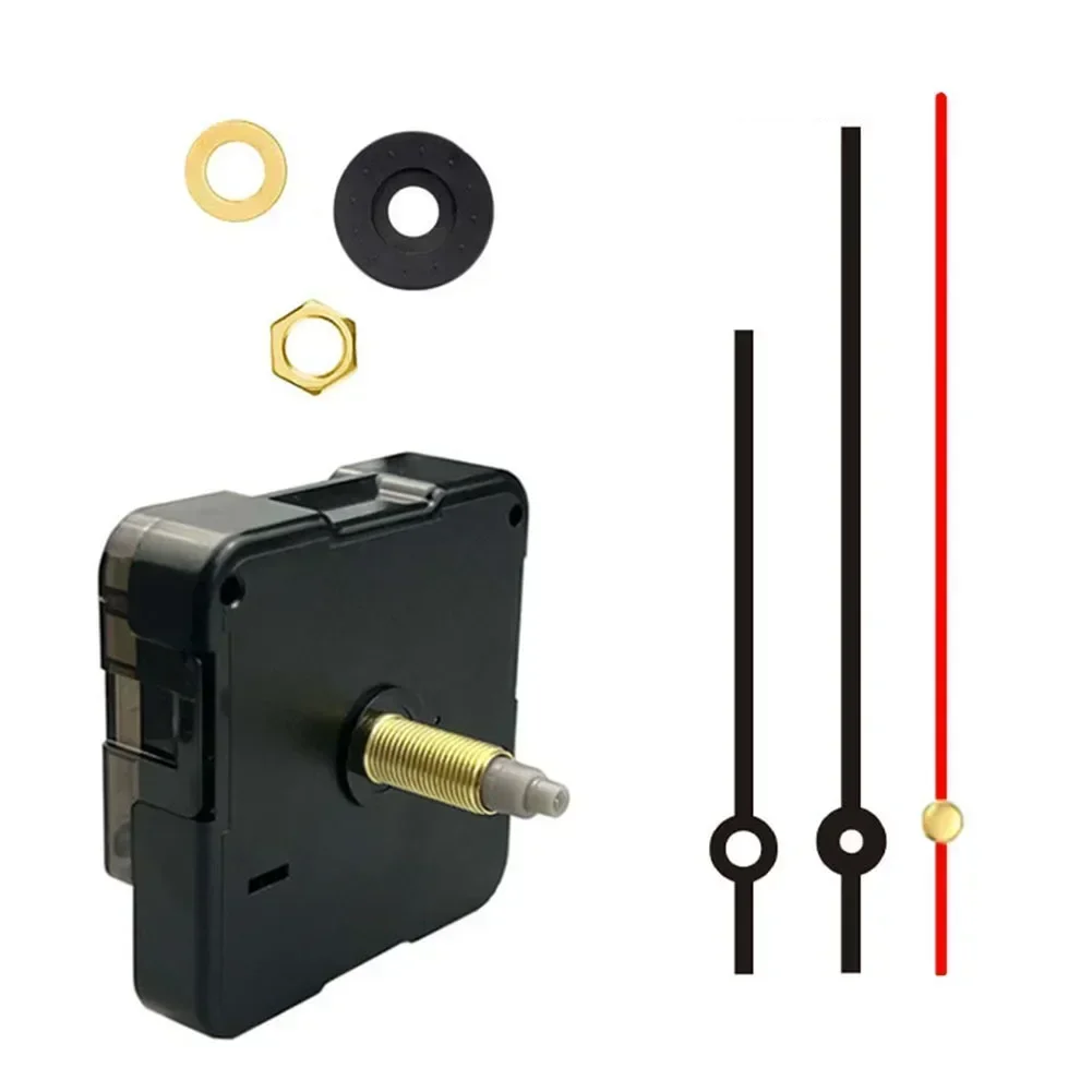 1Pcs Long Thread Wall Clock Movement Silent Clock Movement DIY Repair Parts Kits Repair Replacement Or DIY Tools