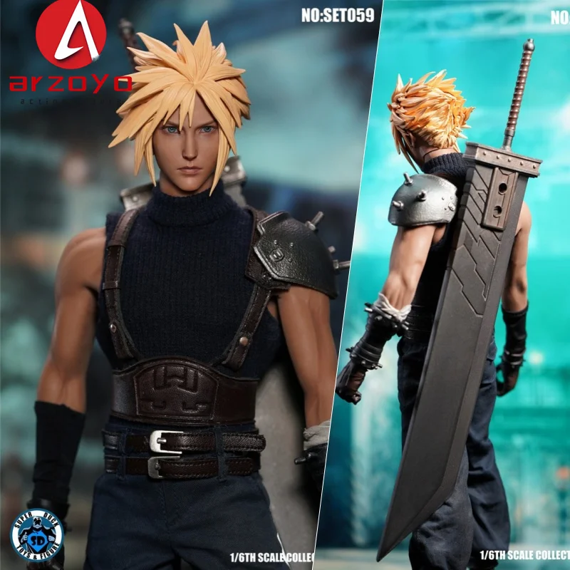 

In Stock SUPER DUCK 1/6 Scale SET059 Cosplay Fantacy Man Head Carving Clothing Set Fits 12'' PL2016-M32 Action Figure Model Toys