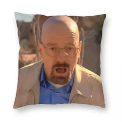 Walter White Falling Meme Pillowcase Printing Cushion Cover Decoration Breaking Bad Throw Pillow Case Cover Bedroom Square 45*45