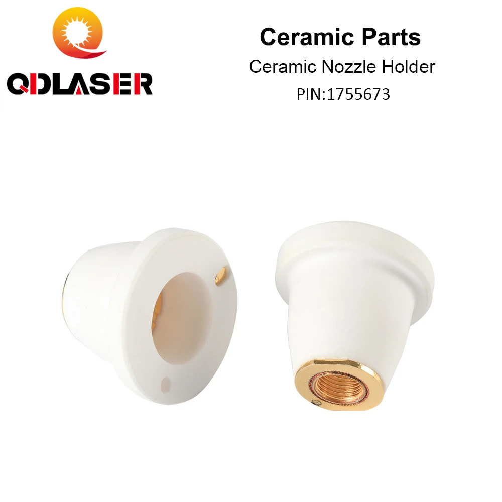 

QDLASER Laser Ceramic parts OEM PIN 1349171/1755673 For Fiber Laser Cutting Head Nozzle holder ceramic