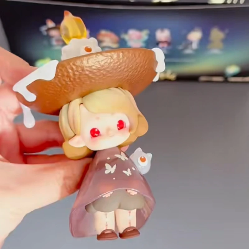 Impopo Whisper in Night Series Blind Box Cute Anime Figure Mystery Box Borsa a sorpresa Decorazione del desktop Giocattoli in PVC Raccogliere il regalo Nuovo