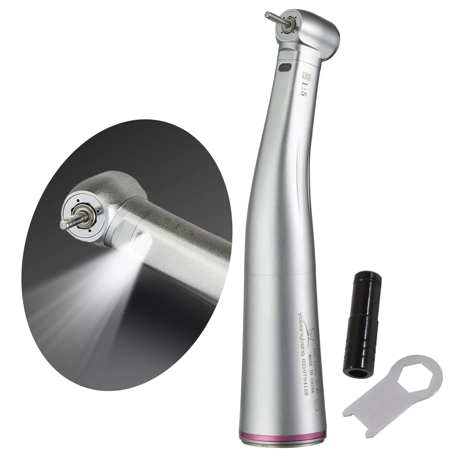 Ti-MAX X95L Dental 1:5 Fiber Optic Low Speed Increasing Handpiece Standard Head Fit Nsk