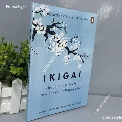 Ikigai La filosofía secreta japonesa para una feliz y saludable de Hector García Libro Reconstrucción de felicidad + un libro sobre la ficción de esperanza