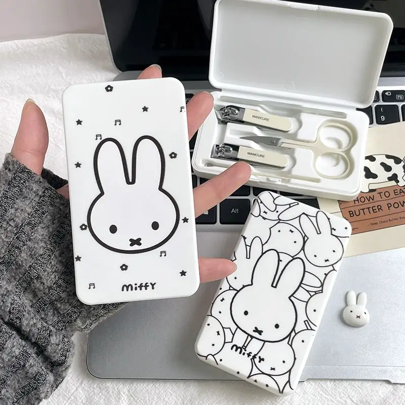 

Anime Cute Miffy Nail Clippers Suit Student Dormitory Cartoon Portable Trim Nails Tools Full Set Lovely Kawaii Good Looks 2026