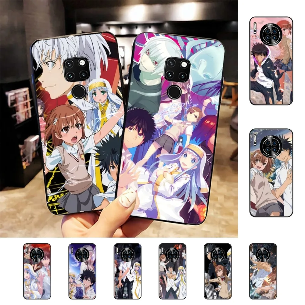 

A Certain Magical Index Anime Phone Case For Huawei Mate 10 20 30 40 50 lite pro Nova 3 3i 5 6 SE 7 pro 7SE