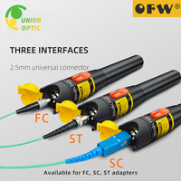 Visual Fault Locator 30mW/20mW/10mW Fiber Optic Cable Tester FC/SC/ST Connector Red Laser Light Pen Type VFL OFW