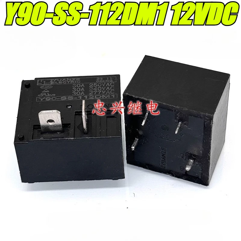 Совершенно-новый-оригинал-1-шт-лот-100-оригинальное-реле-y90-ss-112dm1-12-В-постоянного-тока-30-А-4-контакта-12-В-реле-водонагревателя-кондиционера