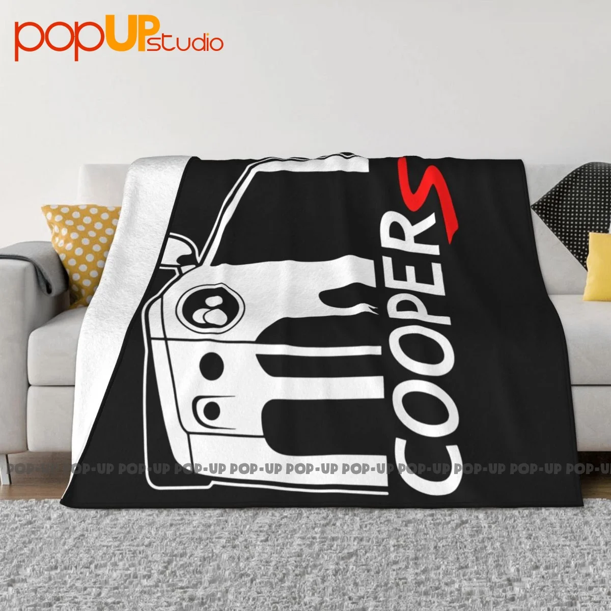 Mini Cooper S R53 Car Sport Blanket High All Season Sofa Dedicated