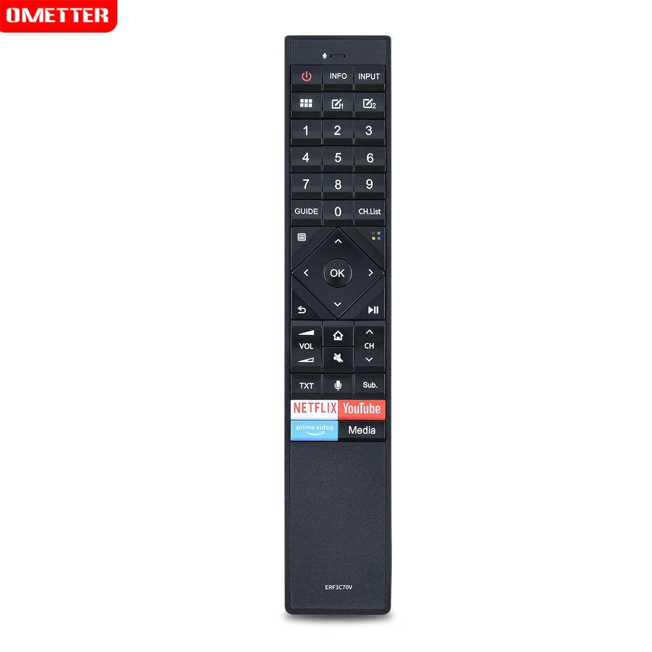 ل VU هيسنس Oled الذكية 4K التلفزيون التحكم عن بعد بدون صوت من ERF3C70V ERF3F70H H55O8BUK H5508BUK