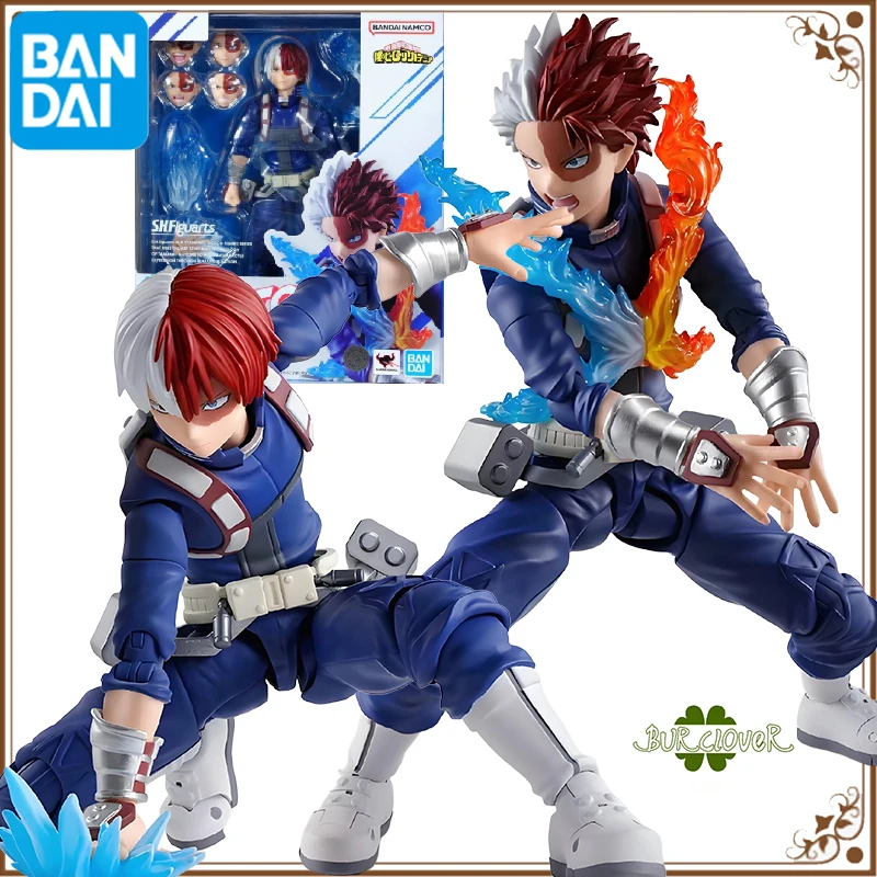 

Bandai Original SHF Anime Figure My Hero Academia TODOROKI SHOTO Action Figure Toys For Boys /Girls /Kids /Christmas Gift