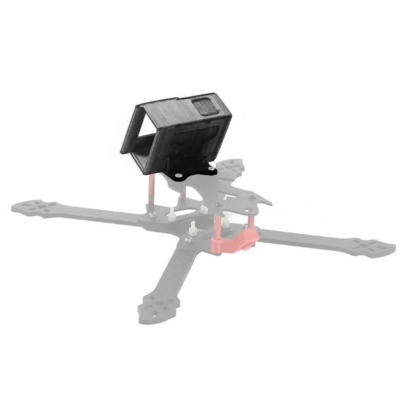 TPU 3D-Printed Protective Cover Case With Aerial FPV Adjustment Angle Base For Gopro Hero 8 Action Camera