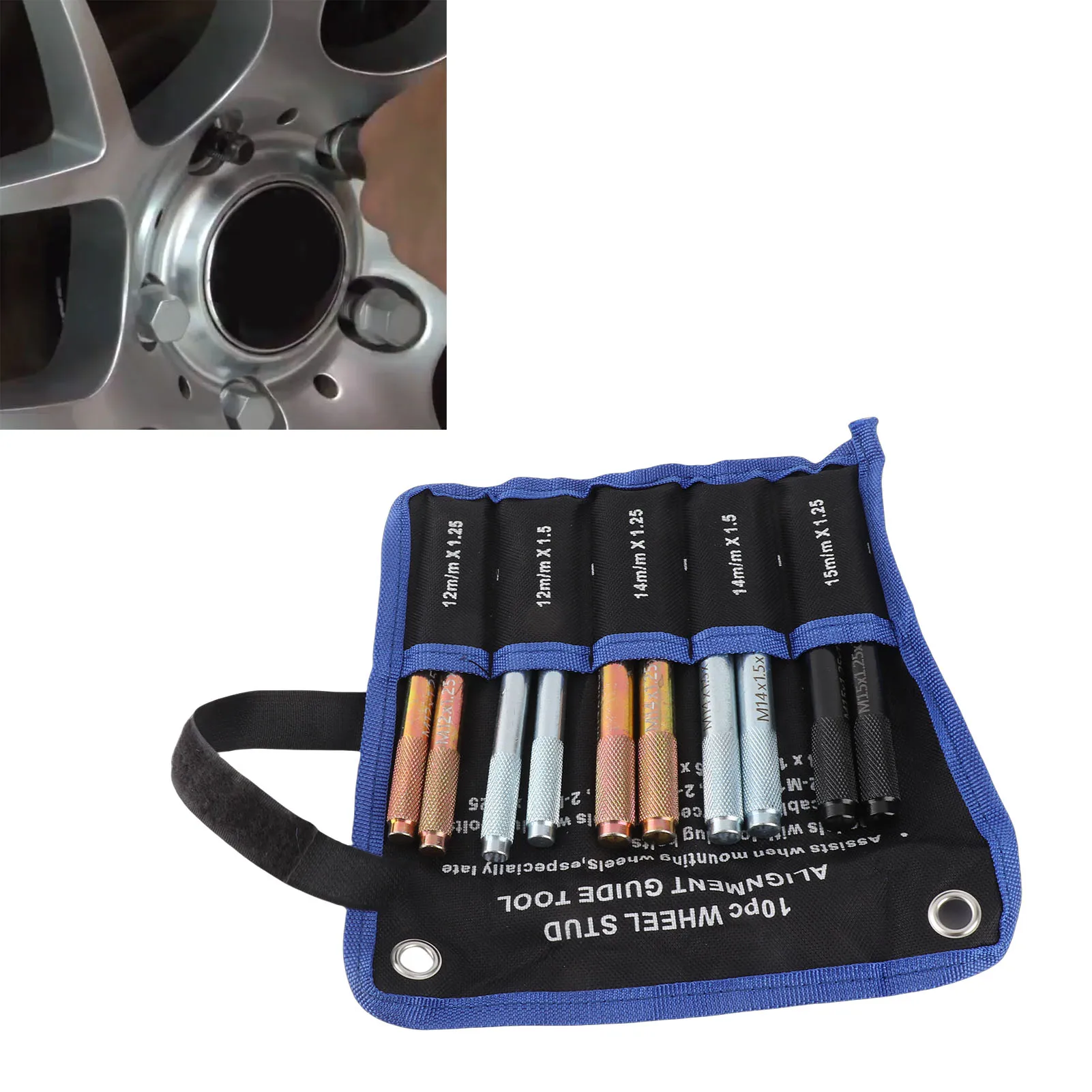 10 Pcs Auto Wheel A…