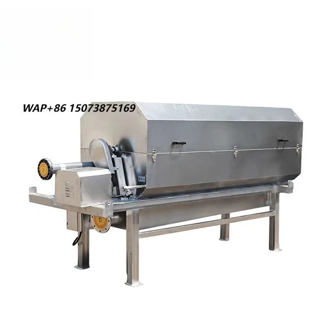 Stainless Steel Drum Filter Machine with Pump for Wastewater Treatment Reverse Osmosis Microfiltration Softening Device