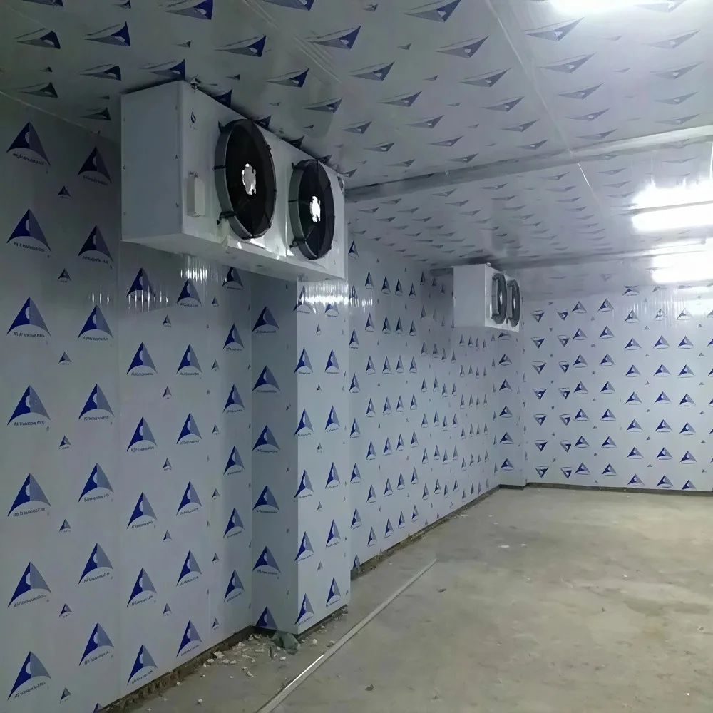 Commercial Walk-in Meat Cold Storage Freezerless Refrigerator Butchery Sow Abattoir Use Air Cooling Digital Control Customized