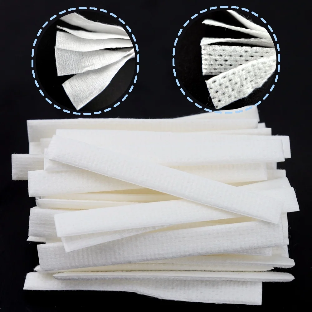 Organic Cotton Multifunctional Rebuild Towel 6/7/8/9/12 mm Wide,5/7 Layers Per Strips,50pcs Pack