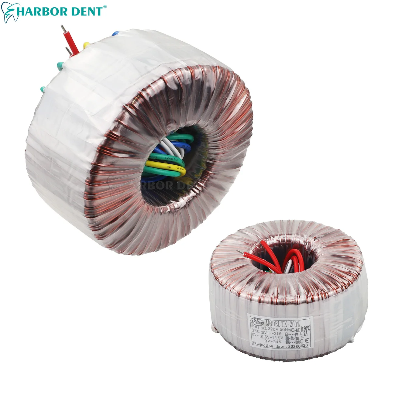 200W Dental Transformer Toroidal For Chair Unit Dentistry Equipment Accessories