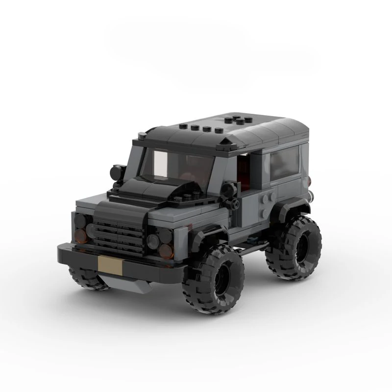 MOC Kreatives City-Offroad-Fahrzeug Defender Bausteinmodell DIY Kinderpuzzle Montage-Spielzeug Geburtstagsgeschenk Dekoration – Detail 15