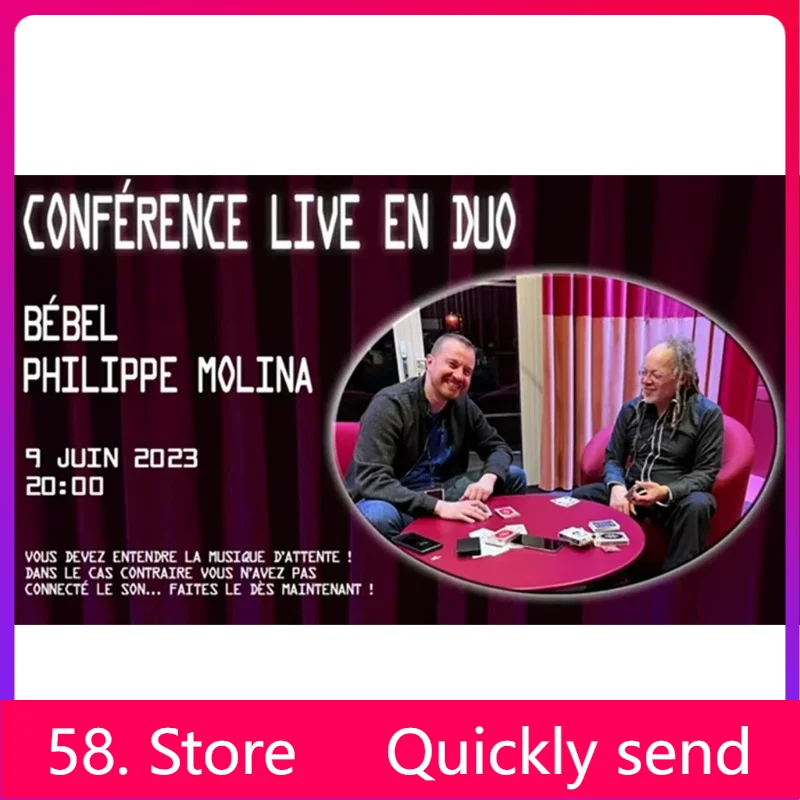Conference Zoom with Bebel  (2023-06-09)  -  Magic tricks ( 58 Store Download )
