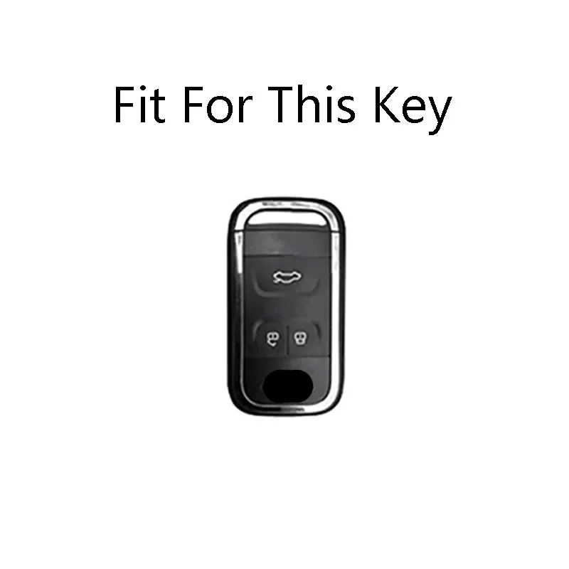 Zinc Alloy Car Key Case Holder Protector For Chery Tiggo 3 5X 4 8 Glx 7 2019 2020 Arrizo For Cheri Tiggo 8 Auto Parts