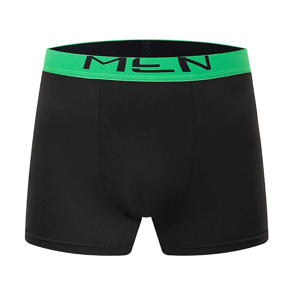 5/10-teiliges Set saisonale modische Herrenunterwäsche, flache Eckhose, bequem, Übergröße, Farbe, Herren-Shorts mit elastischer Taille – Detail 15