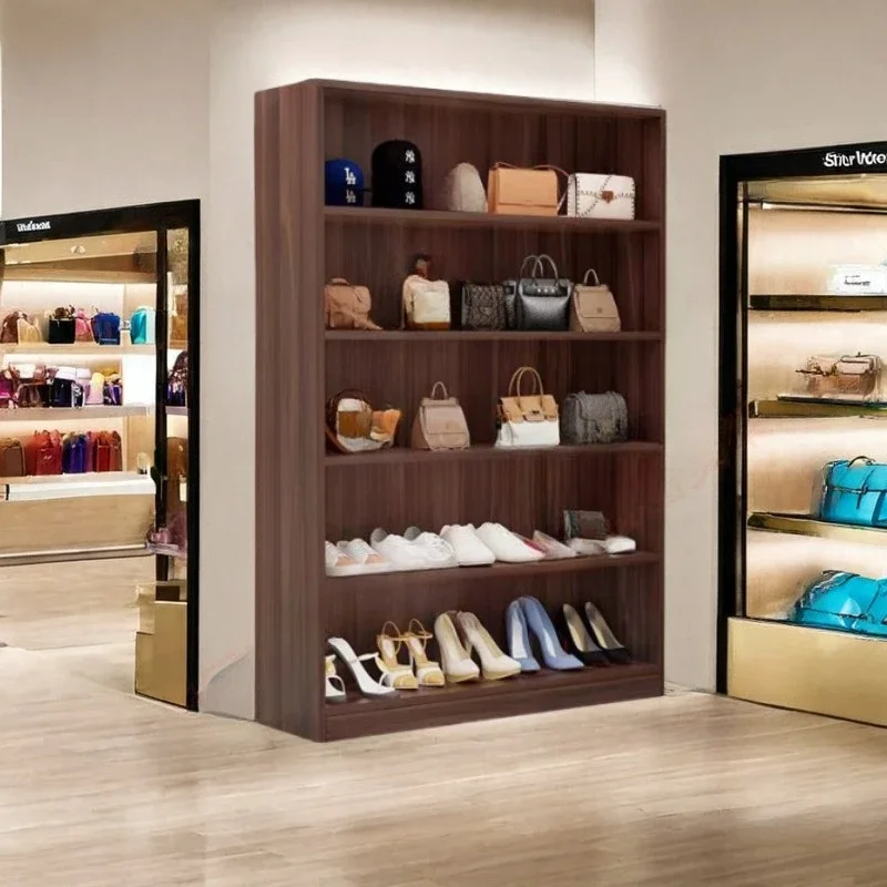 متجر لبيع الملابس طاولة ناكاجيما، طاولة مياه للجري، خزانة عرض، أحذية وحقيبة تخزين بسيطة متعددة الطبقات