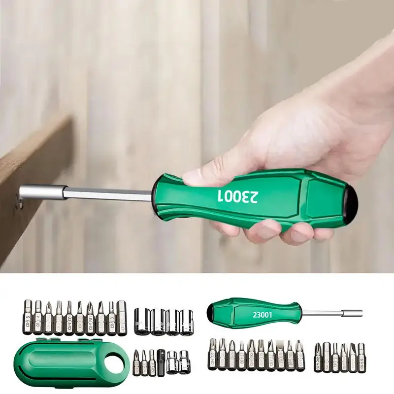 Precision Screwdriver Set Portable Multi-purpose Screwdriver High-Strength Screwdriver Nut Driver For Outdoor And Daily Repair