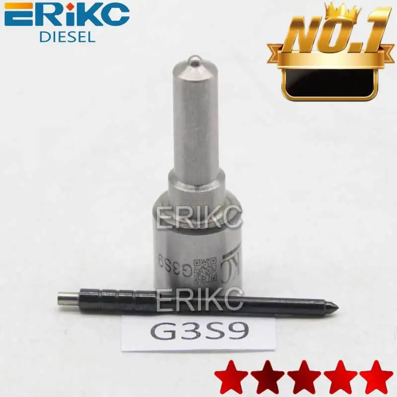 

ERIKC G3S9 Atomizer Fuel Injection Spray Nozzle Set 23670-39385 G3s9 for DENSO 295050-0070 295050-0820 23670-30380