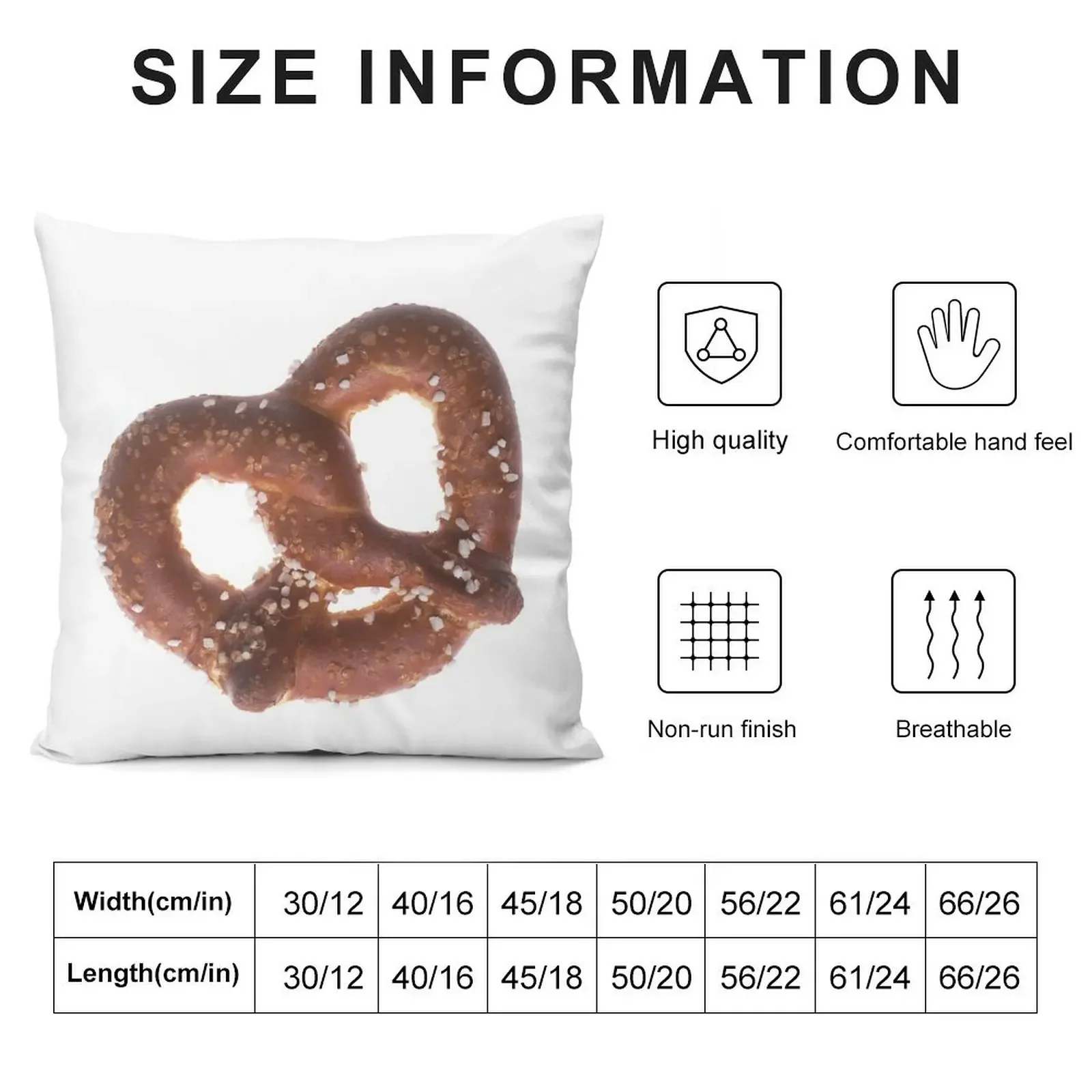 Salted Pretzel Throw Pillow Sofa Covers For Living Room luxury decor Pillow Cases Sofa Pillow Cover