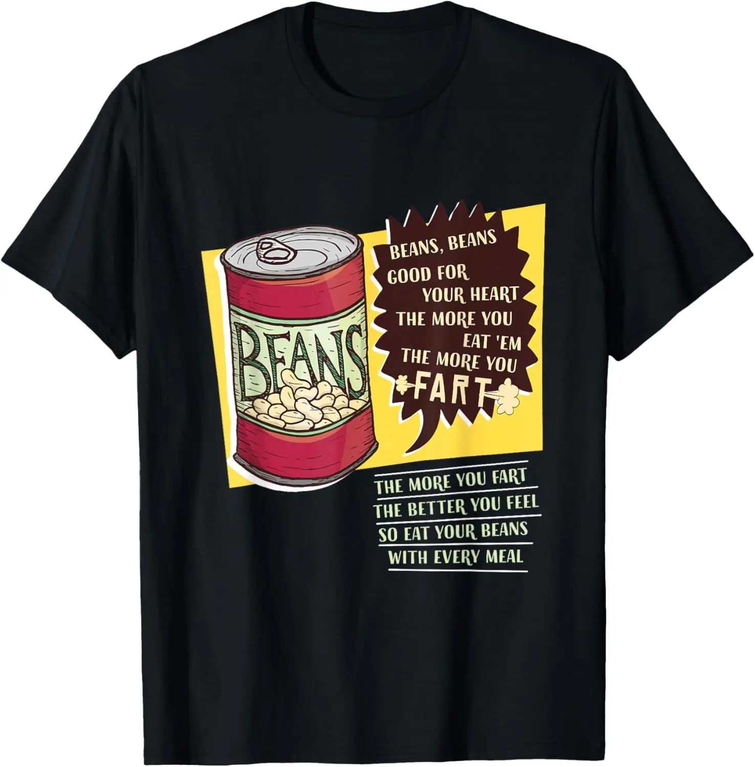 

Фасоль Beans Good for Your Heart - Футболка Fart