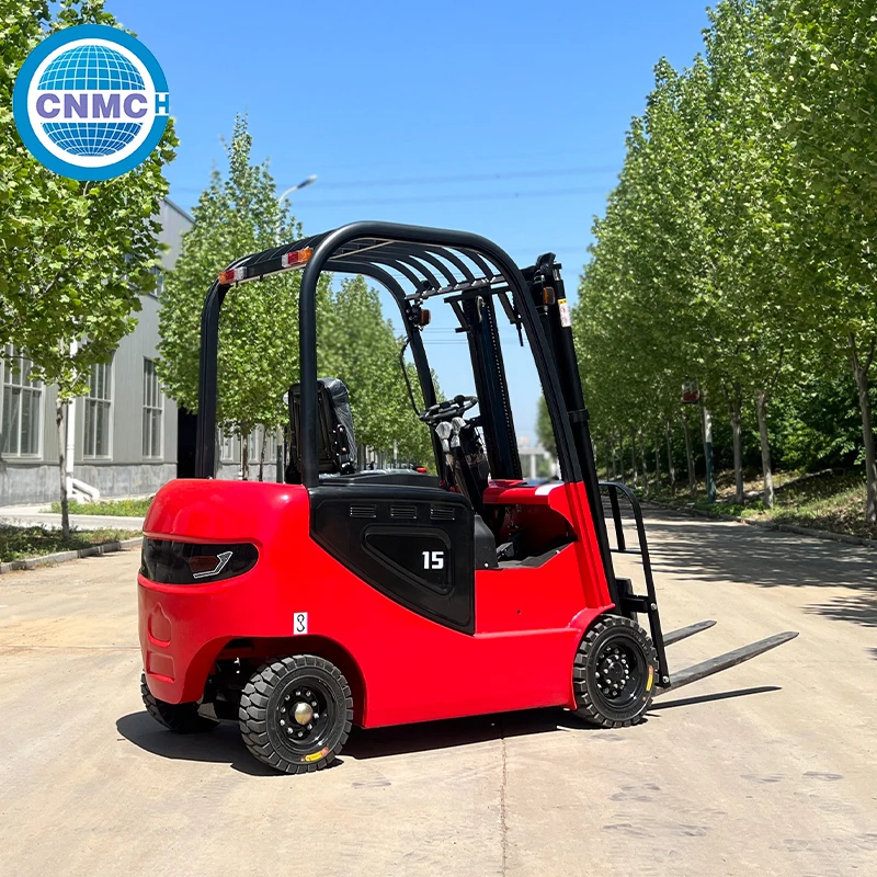 CNMC Electric forklift 1.5 Ton Rated capacity Mini Electric forklift Pallet Forklift Factory Workshop Freight Unloading