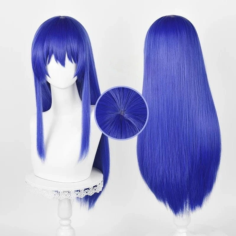 Anime Saiki Kusuo Cosplay Perücke Teruhashi Kokomi Cosplay Perücke Blau Hitzebeständiges Kunsthaar Halloween