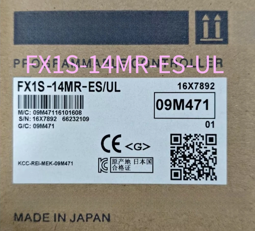 

Brand New Original FX1S-14MR-ES/UL FX1S-14MR-ES-UL FX1S14MRESUL Module Fast delivery