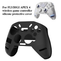 Suitable for FLYDIGI APEX 4 Gaming Controller Silicone Protective Case Anti Drop Dustproof Solid Color Case Game Accessories