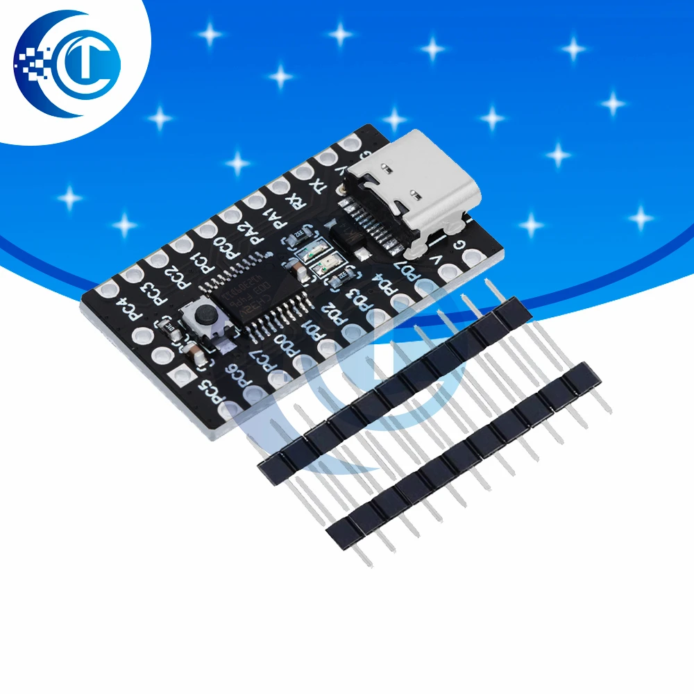 ‌CH32V003F4P6 Minimum System Development Board, RISC-V Core MCU Module