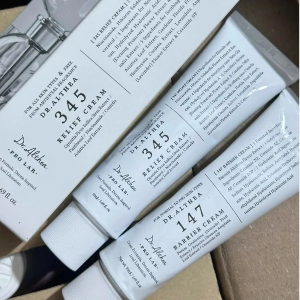 

Korea 345 147 Repair Cream Deep Hydrating Soothe Redness And Sensitivity Skincare Barrier Cream For Sensitive And Dry Skin