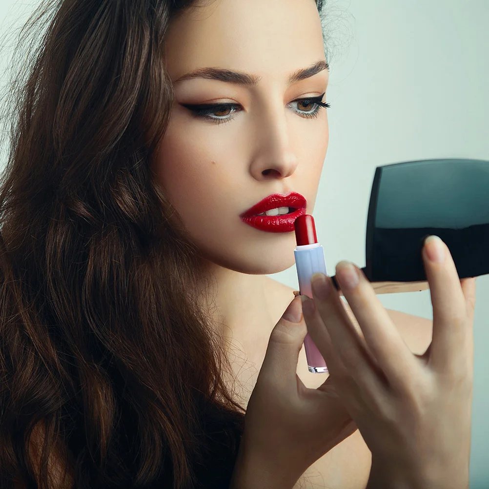 

6Pcs Empty Lipstick Containers Transparent Plastic Safe Durable Easy Travel Use DIY Lip Balm Tubes Lipstick Tube