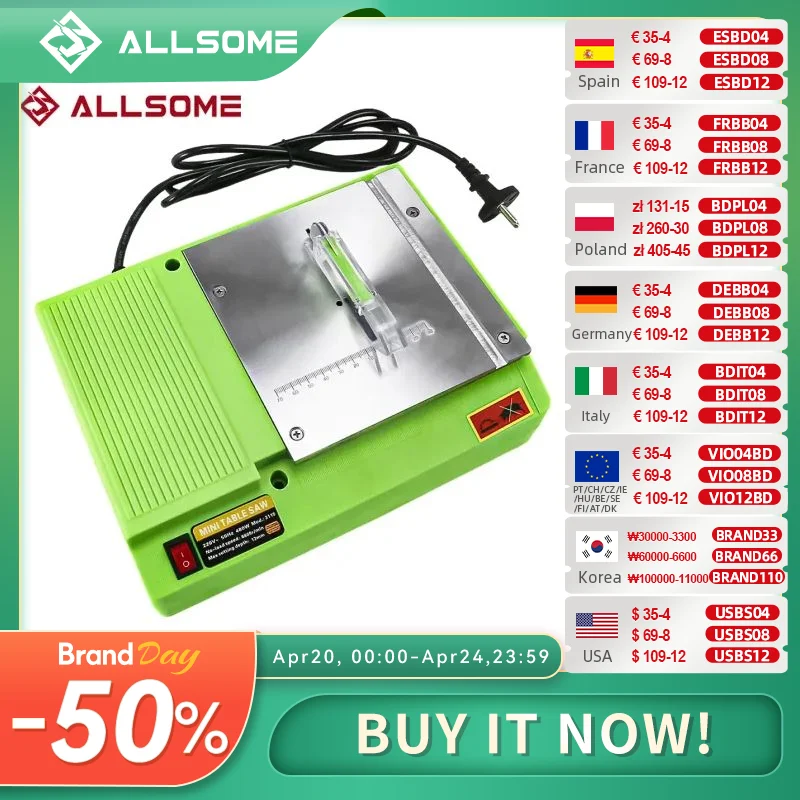 Allsome 220V Mini T…