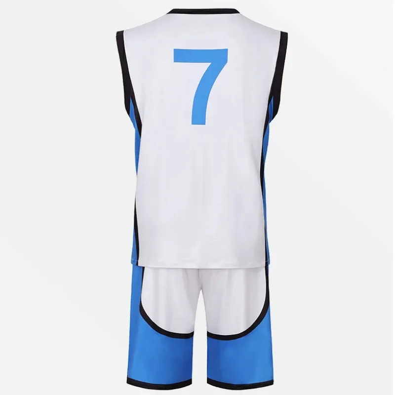 

2025 aaa Kuroko no Basket Basuke Anime Cosplay Uniform SEIRIN Basketball Kagami Taiga Jersey Set Sportswear T-shirt Shorts Costu