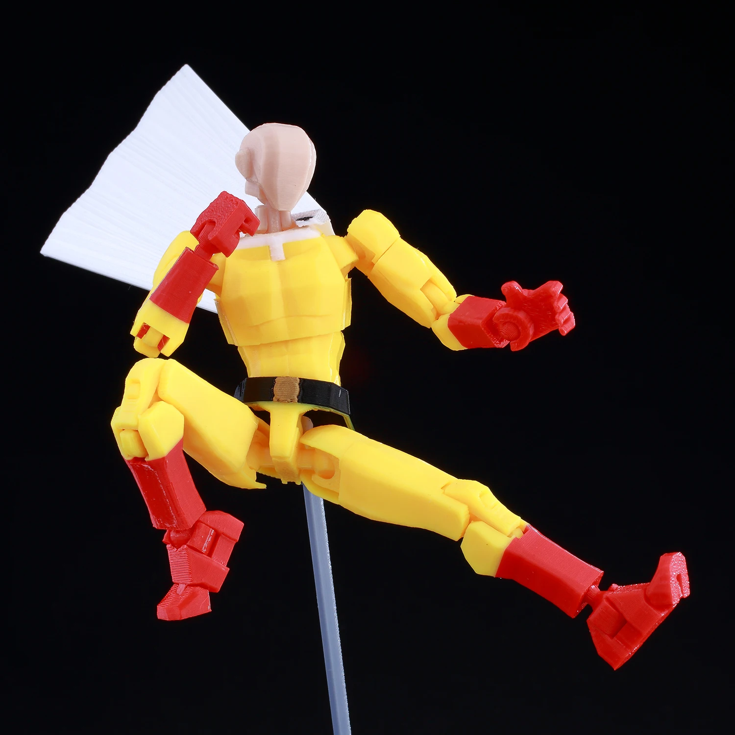 9L3D drukowany manekin Lucky 13 One-Punch Man 3D figurka, wieloprzegubowy model Anime, prezent kolekcjonerski dla fanów