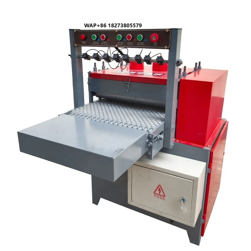 High Efficiency Sawmill Woodworking Straight Line Multiple Blade Rip Machine Saw with Low Price