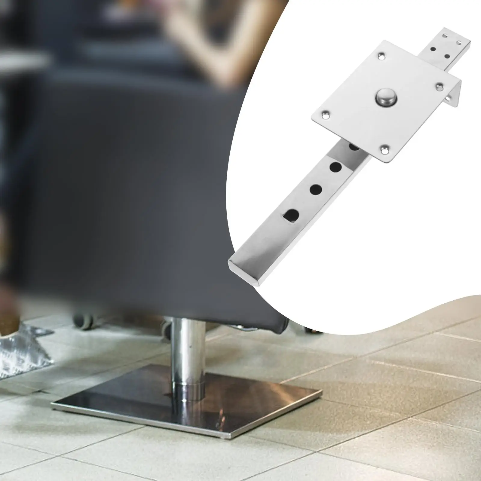 Kapper stoel hoofdsteun beugel, metalen hoofdsteun ondersteuning salon stoel onderdelen, professionele kapper accessoire eenvoudige installatie