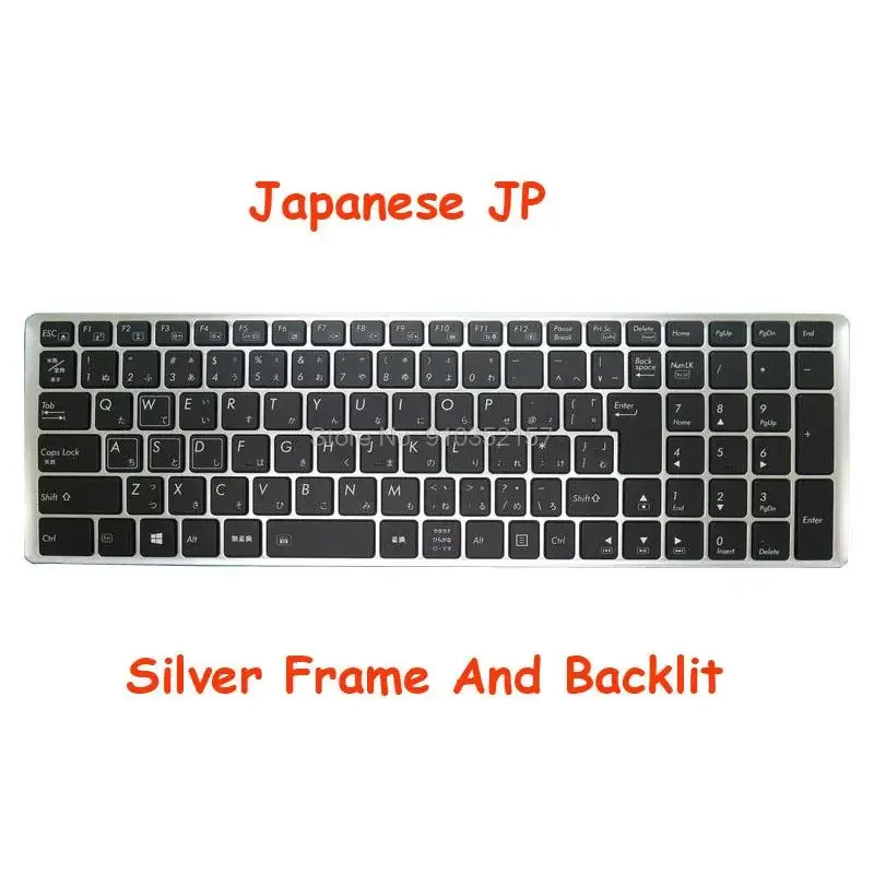 

P35 Series JP Backlit Keyboard For Gigabyte P35G P35K V142645CJ1 JA 2Z703-JP355-S11S V142645DJ1 JA 2Z703-JPP35-S10S Japanese JP