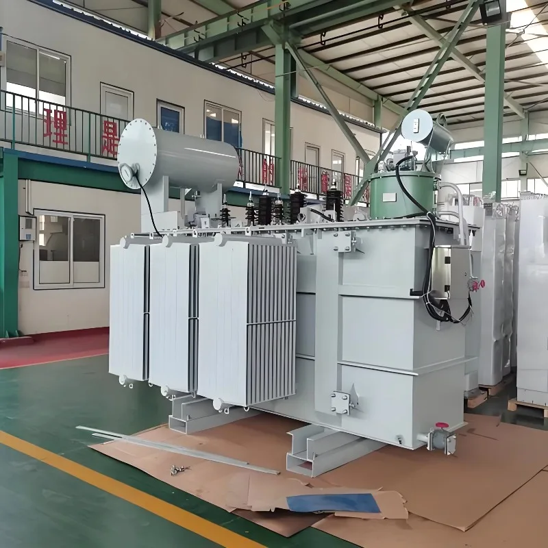 Three Phase 50Hz 60Hz Power Transformer 800kVA 1250kVA Oil Immersed On Load Voltage Regulation for Industrial Plant Customized