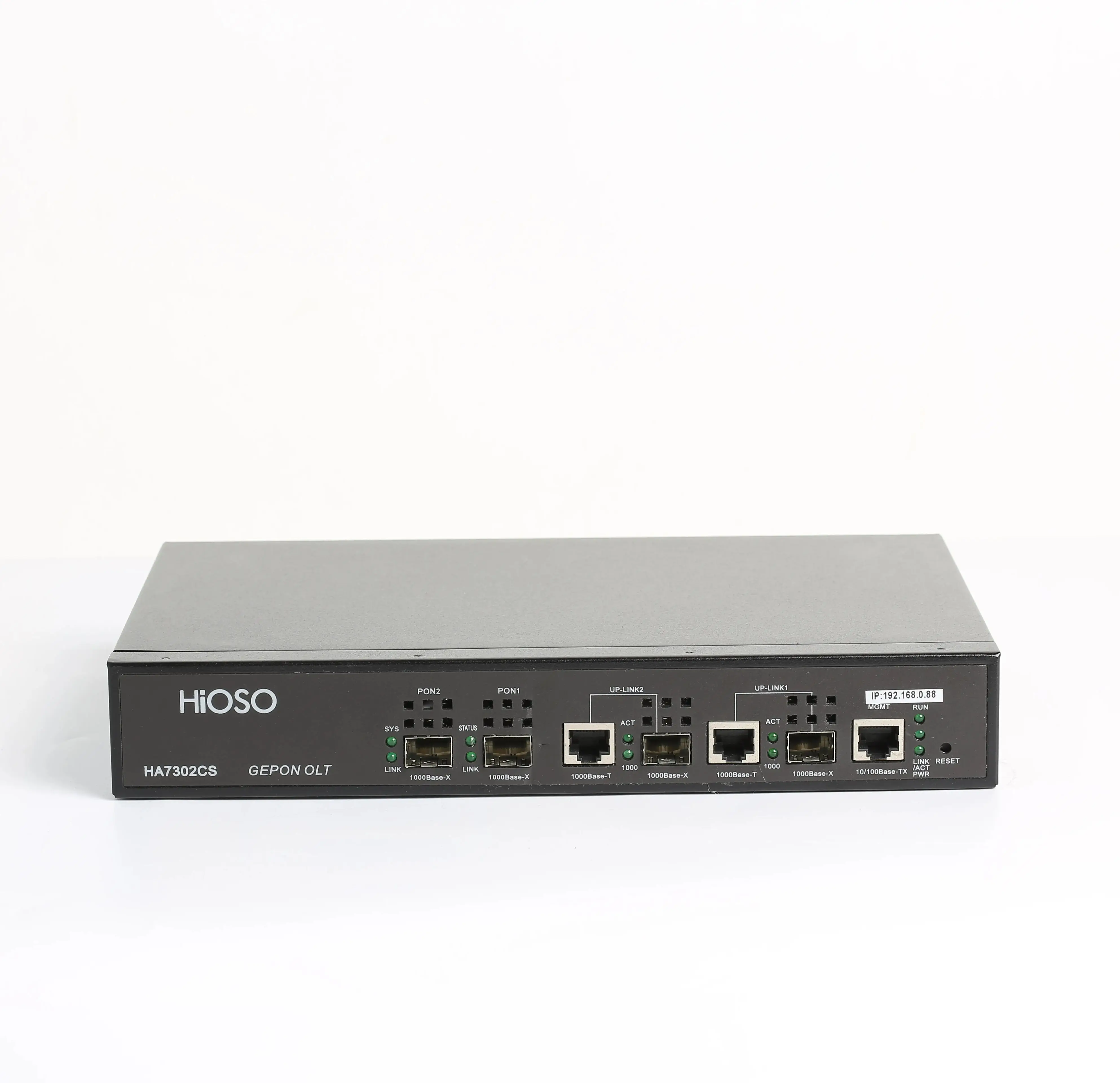 

Hieo Epon OLT 2 порта SFP Uplink Combo AC100-240V с разъемом постоянного тока, питание 12 В в комплект не входит